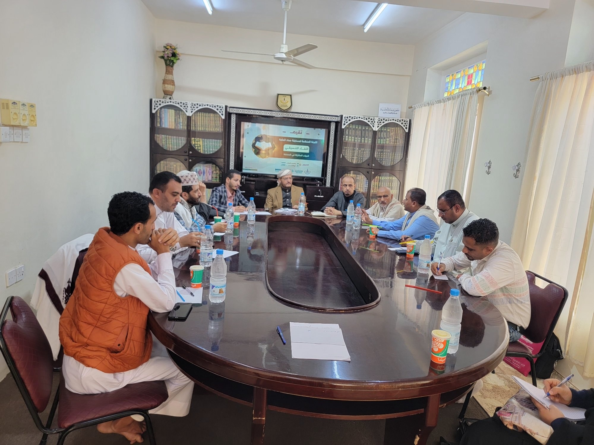 اللقاء التنسيقي لمسابقة معاذ العامة